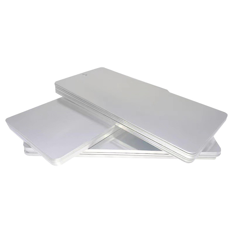 Spray test grade aluminum plate powder coating color plate paint test grade tinplate color plate paint test aluminum sheet