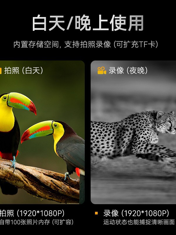 2024 New Binocular Level 7 2.8inch Ips10X Ultra High Definition Infrared Outdoor Digital Night Vision Device for Day and Night Use