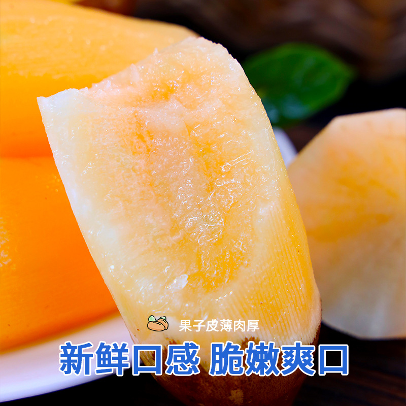 Tianshan Snow Lotus Root 4.5kg Fresh Fruit Yunnan Seasonal Whole Box Freshly Digged Snow Lotus Root Red Heart Free Shipping