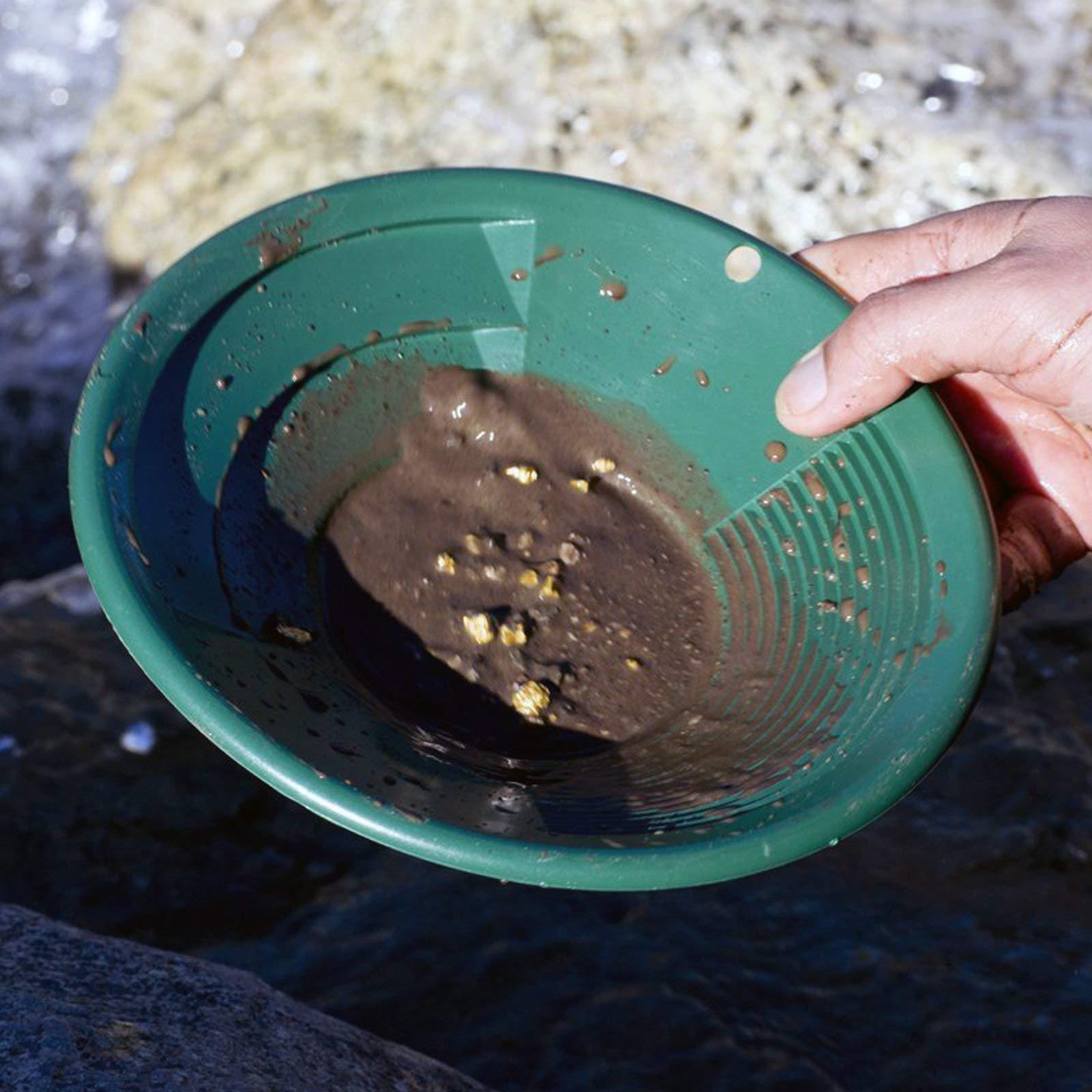 Hand-operated gold panning tray manufacturers hand-washed sand gold tools small gold selection plastic basin sticky gold dustpan portable gold washing basin