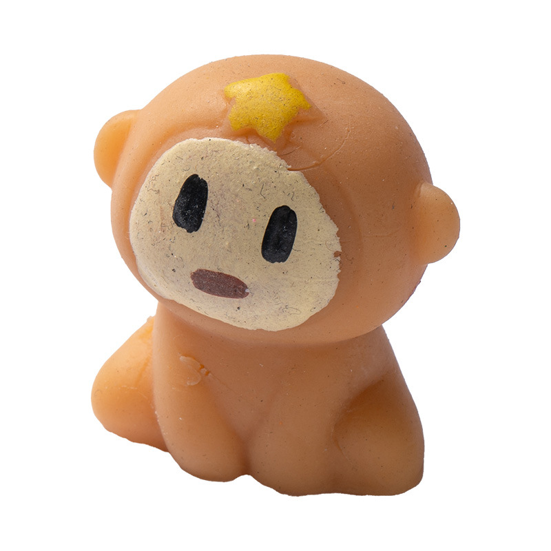 Cross-border new products zoo pinch super cute wild sitting animal dumplings pinch music small gifts children's toy manufacturers