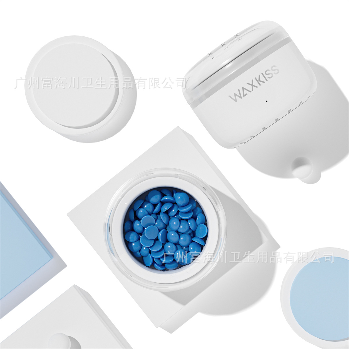 Waxkiss Three-In-One Mini Wax Machine Suitable for Ear Hair and Nose Hair Mini Wax Melting Machine Set Amazon Patented Model