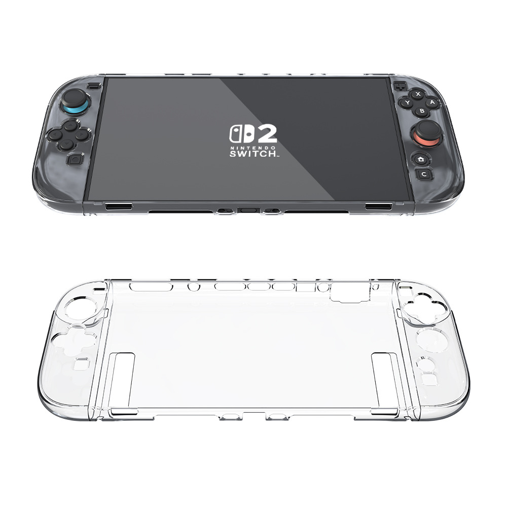 Switch2 Game Console Split Case NS2 Game Host PC Crystal Transparent switch2 Case