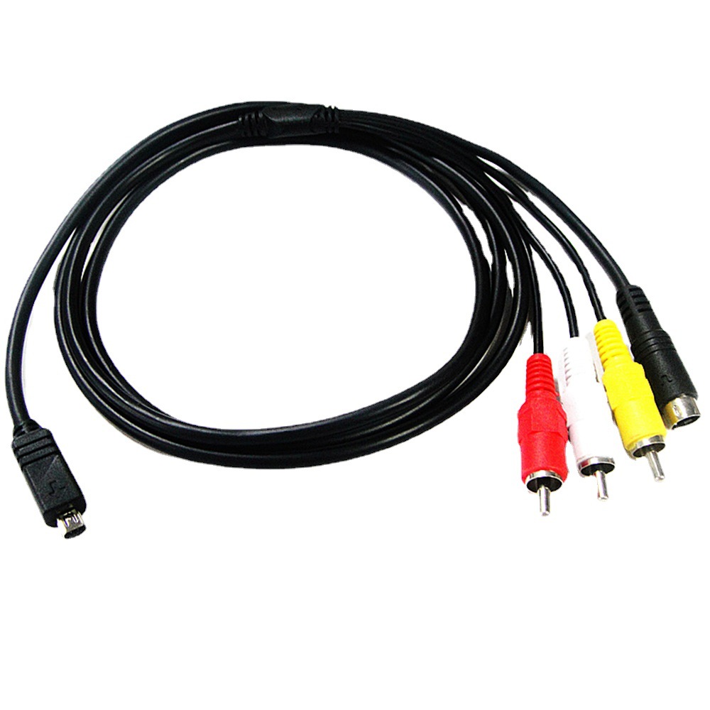 For Sony camera line HDR-HC5E DCR-HC96E digital camcorder AV video line VMC-15FS