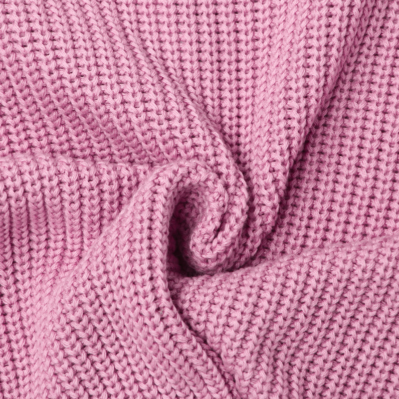 Autumn 2022 New Korean-style Round Neck Solid Color Loose All-match Sweater for Kids Lazy Style Long-sleeved Pullover