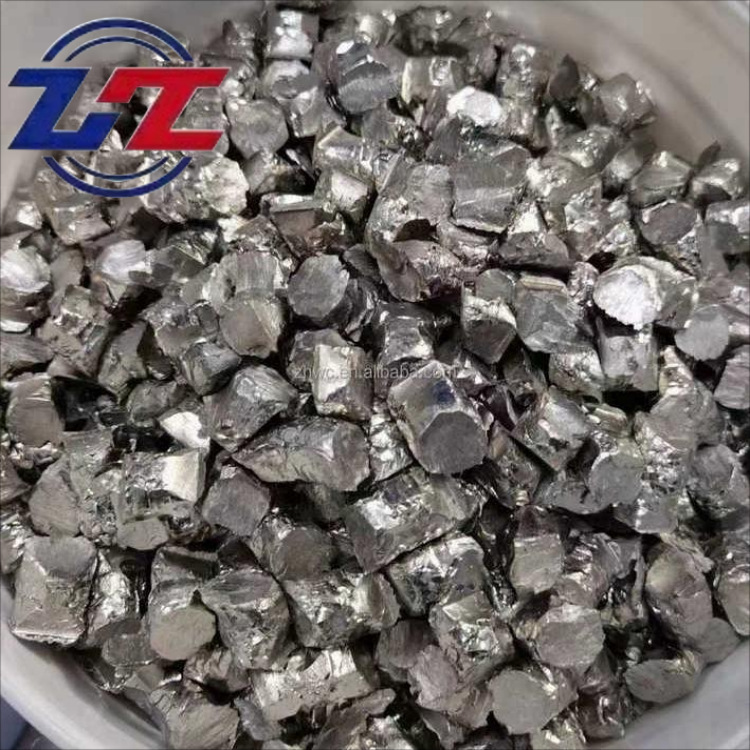 Supply of Crystalline Hafnium Blocks for Smelting, Metal Hf, Hafnium Particles for Alloy Addition, Purity >99.9