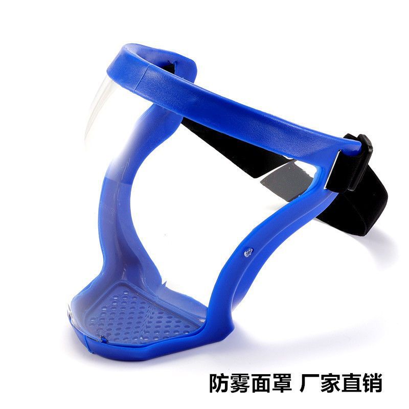 New Transparent Mask Mask Protective Face Windproof Upgraded Filter Version Protective Anti-Fog HD Mask Riding Mask