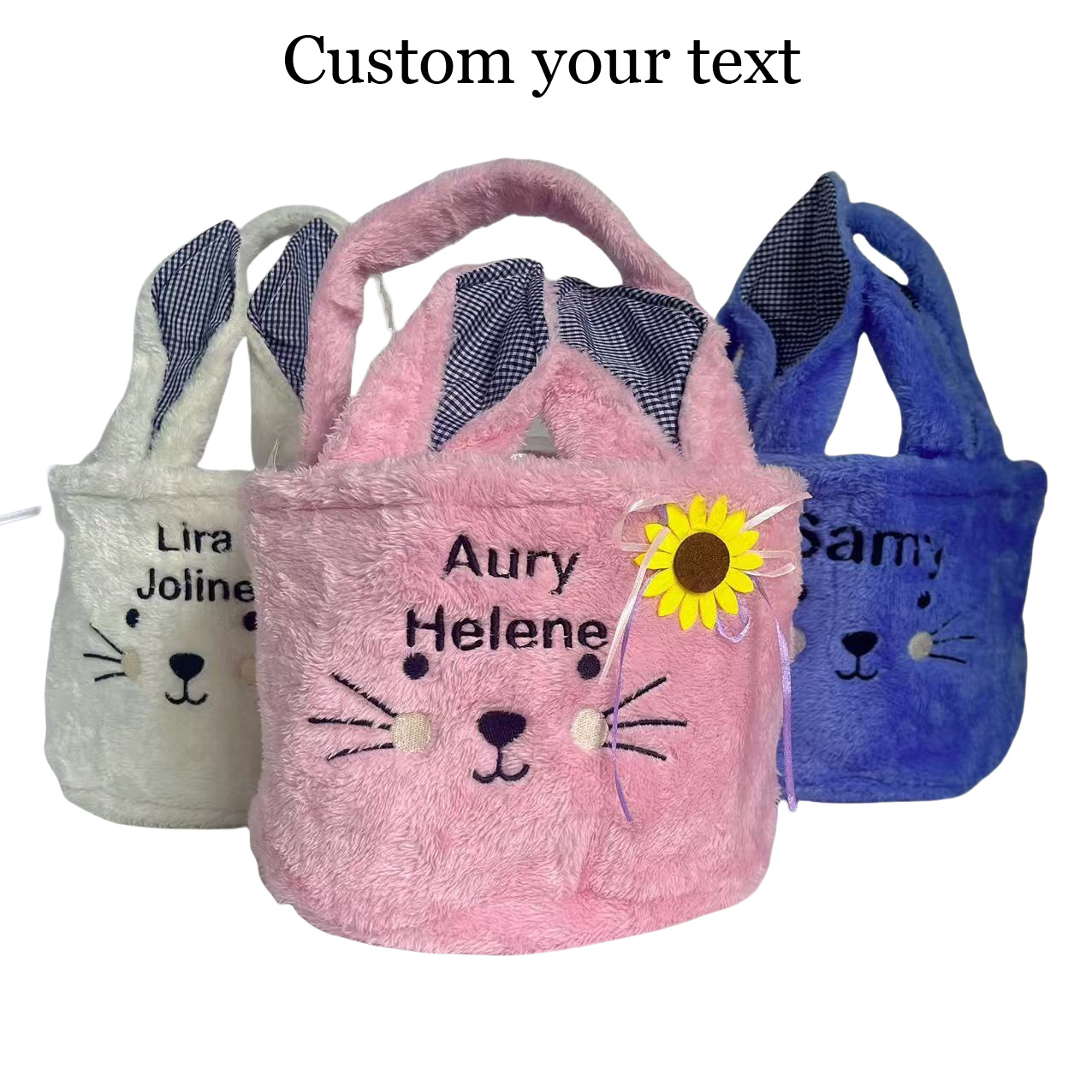 Мягкая сумка с индивидуальной вышивкой