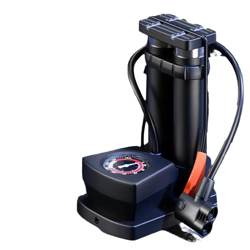 Foot Pump Bicycle Battery Motorcycle Household Universal High Pressure Air Pump Electric Trachea Basketball Portable