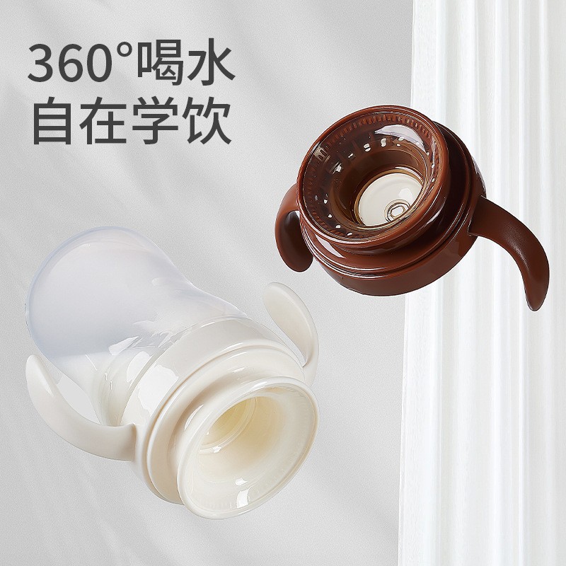 Plastic Material Tritan Processed Water Cup Manufacturer, High-Temperature Resistant Milk Storage Cup, High-Looking Smart Water Kettle Factory Set