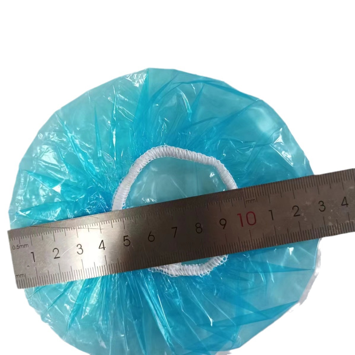 Wholesale solid color disposable plastic bowl cover transparent elastic mouth thickened dust cover wholesale physical photo PE plastic wrap