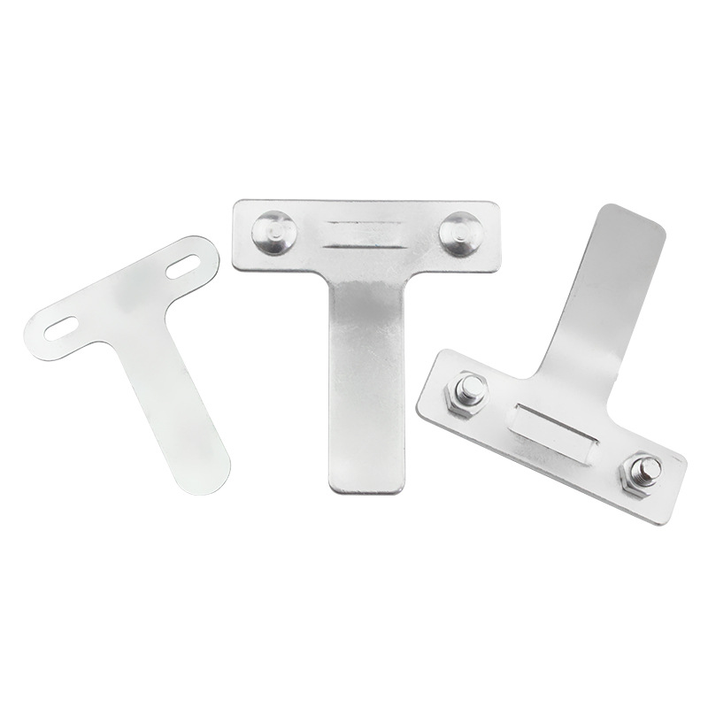 Silk Screen Frame T-Shaped Iron Manufacturer Silk Screen Printing Consumables Screen Version Fixed T-Shaped Iron with Accessories Screws T-Shaped Iron