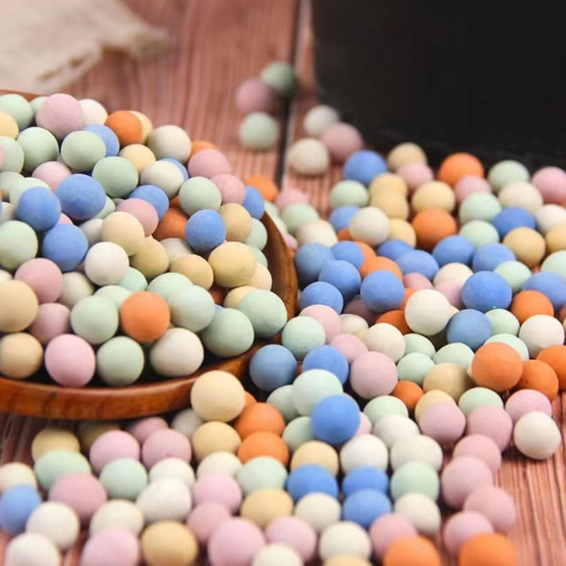 Оптовая продажа цветного керамзита, смешанный керамзит для безземельного выращивания в садоводстве, керамические шары для суккулентов