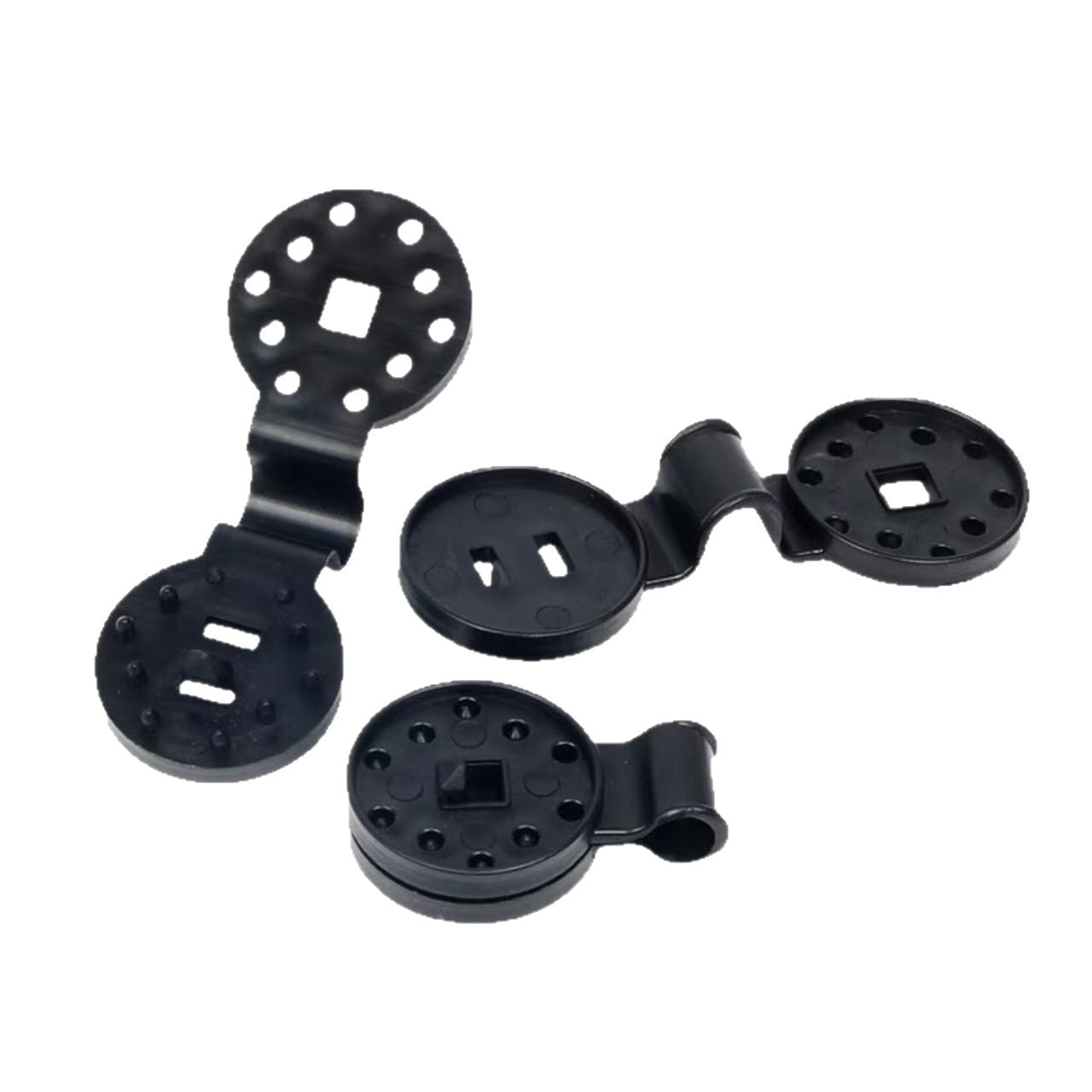 Thickened Sunshade and Sunscreen Net Fixed Buckle Clip Round Clip High Temperature Resistant Removable Punch-Free Greenhouse Accessories