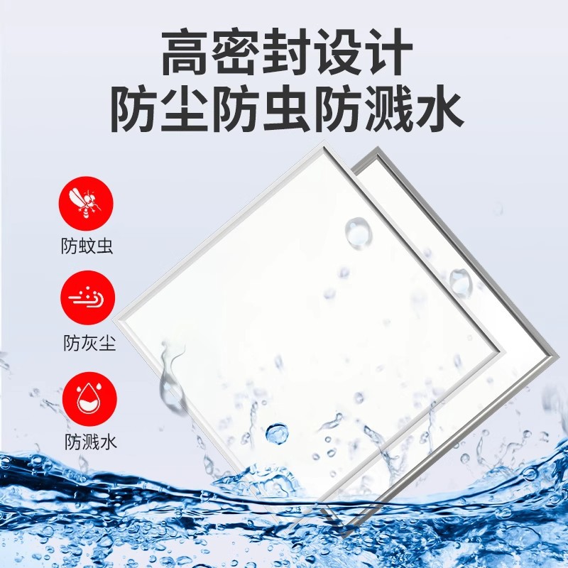 Integrated Ceiling 600X600Led Flat Panel Light 60X60 Panel Light Gypsum Mineral Wool Board Office Led Engineering Light