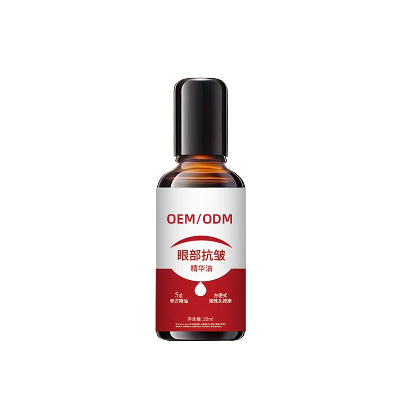 Oem Customized Anti-Wrinkle Essence Oil for Eyes to Reduce Fine Lines, Dark Circles and Eye Bags, Firming Roll-On Eye Oil and Eye Cream