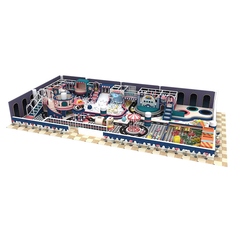 Naughty Castle Children's Park Parent-Kids Park Slide Ocean Ball Indoor Playground Equipment Small Children's Park