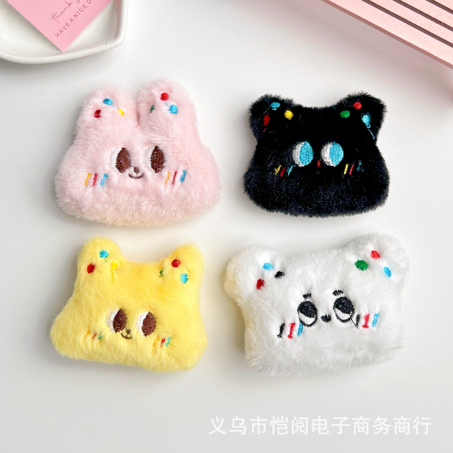 Новая персонализированная кукла кота, милая собака и котенок, плюшевая брошь, аксессуары для сумок, обуви и носок