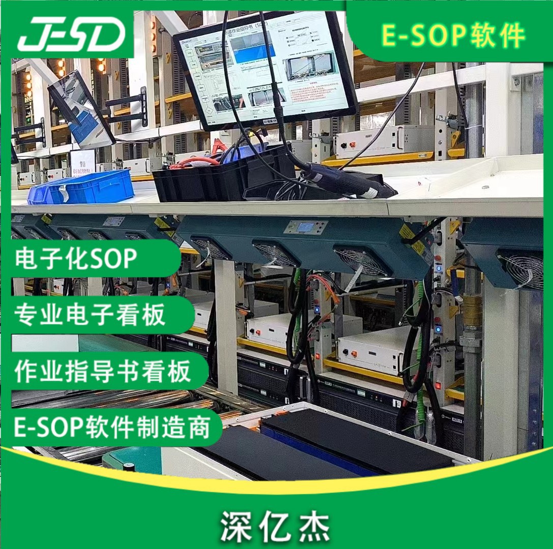 Shen Yijie ESOP Digital Work Instruction Line Work Plan Kanban Visual Management