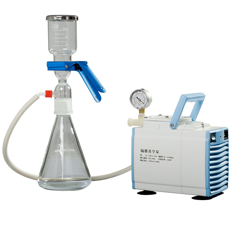 Laboratory Glass Solvent Filter Sand Core Liquid Vacuum Filter Set Vacuum Filter