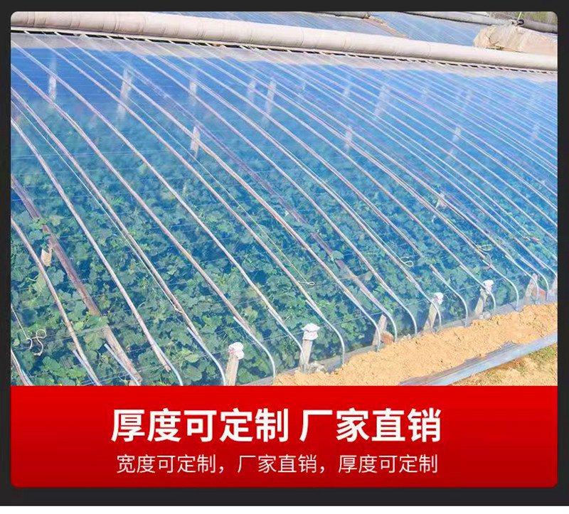 Li Jian Orchard Greenhouse Film Blue Dripless Plastic Cloth Film Agricultural po Dapeng Thickened Vegetable Insulation Room Transparent Raising