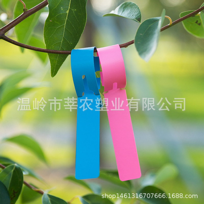 For Amazon gardening label ring set label PVC plastic waterproof label Orchid label seedling label sign
