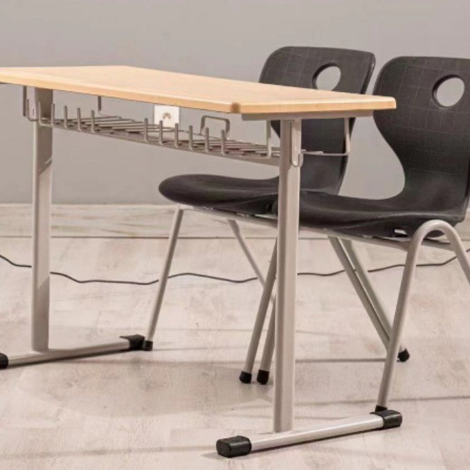 Primary and secondary school classroom desks and chairs tutorial class children study desk training writing desk and chairs School