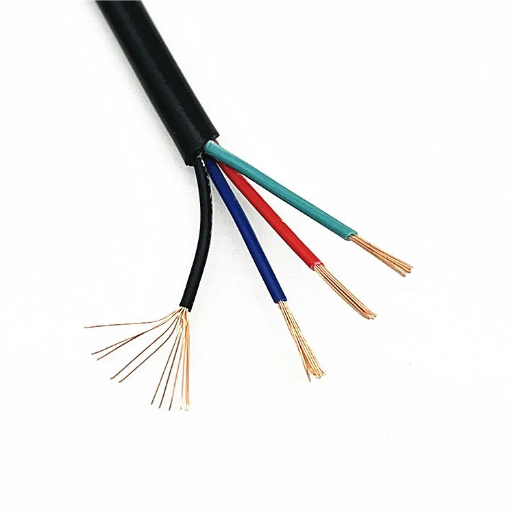 USB Data Signal Cable 2464 20/22/24/26/28Awg Four-Core Pvc Sheathed Data Cable over Powder Cable