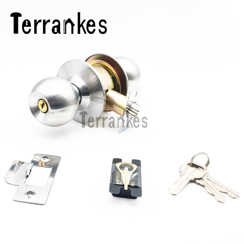 Manufacturer Produces Door Lock 587Ss Stainless Steel Ball Lock Copper Lock Core 5871 Ball Lock Red Bronze Matte Black
