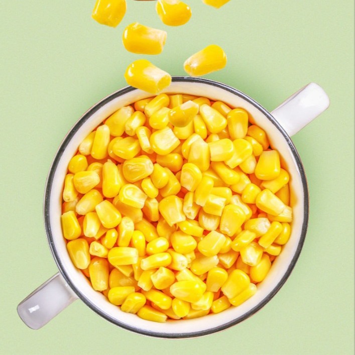 Frozen Sweet Corn Kernels Sushi Fruit Salad Juice Baking Chinese and Western Steak Pizza Salad Ingredients Vegetables