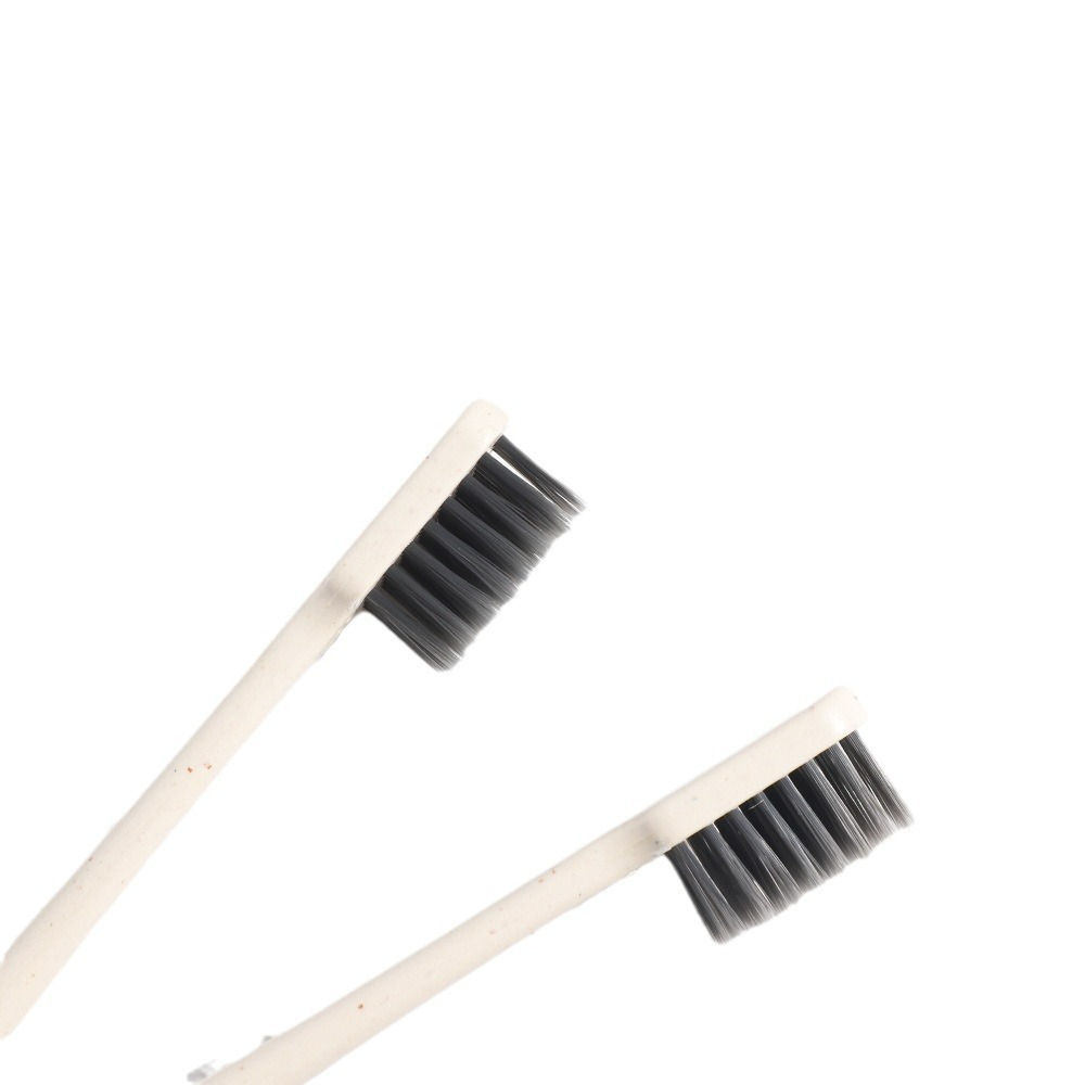 Disposable toothbrush soft bristle hotel room homestay toothbrush toothpaste hotel supplies bamboo charcoal straw manufacturers wholesale