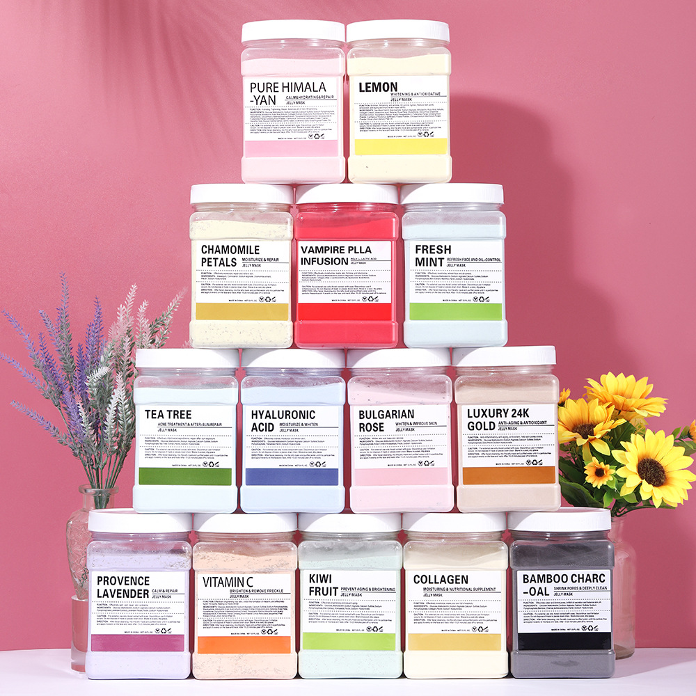 Пудра для мягкой пленки для салонов красоты, увлажняющая, с мятой и ромашкой, оптовая продажа