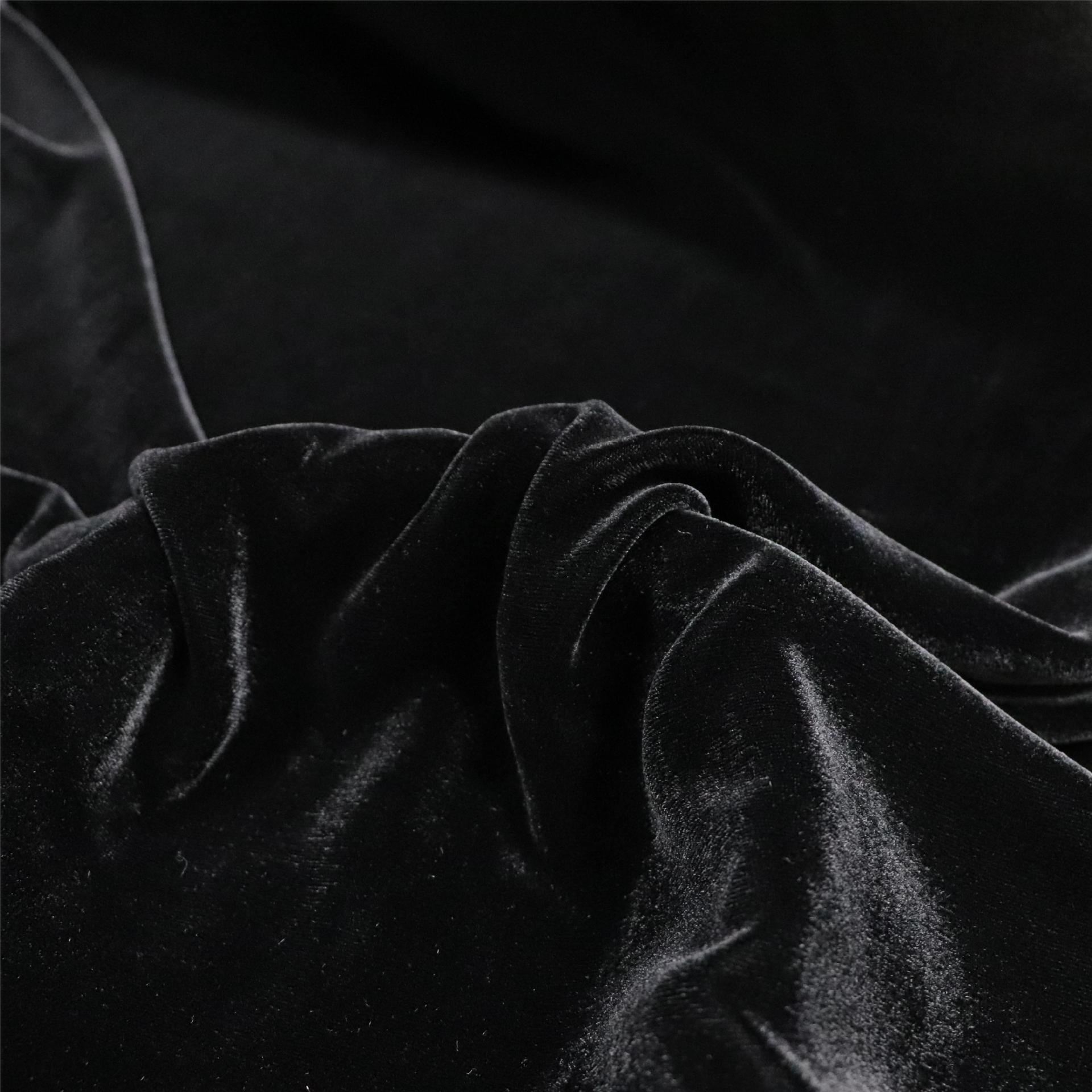 Factory Wholesale Woven 65111 Silk Mulberry Silk Georgette Velvet Fabric Nightgown Dress Cheongsam Fabric