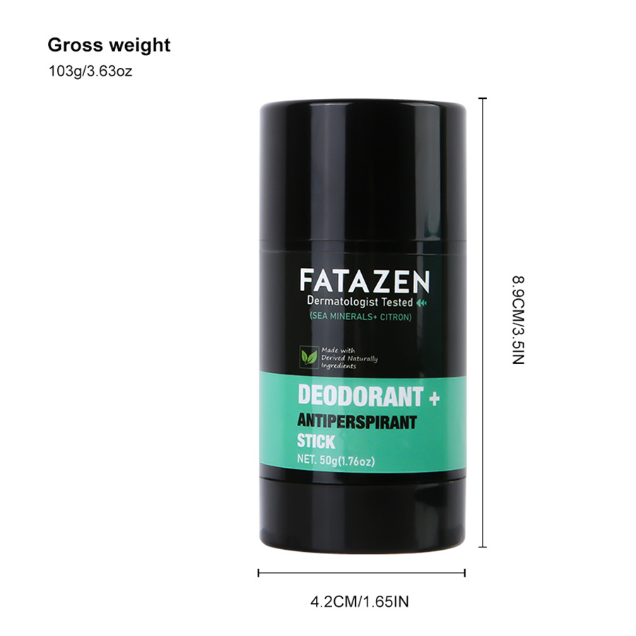 Cross-Border Marine Scent Deodorant Stick for Men and Women to Remove Body Odor, Underarm Antiperspirant Cream, Fragrant Dry Deodorant, Portable Style
