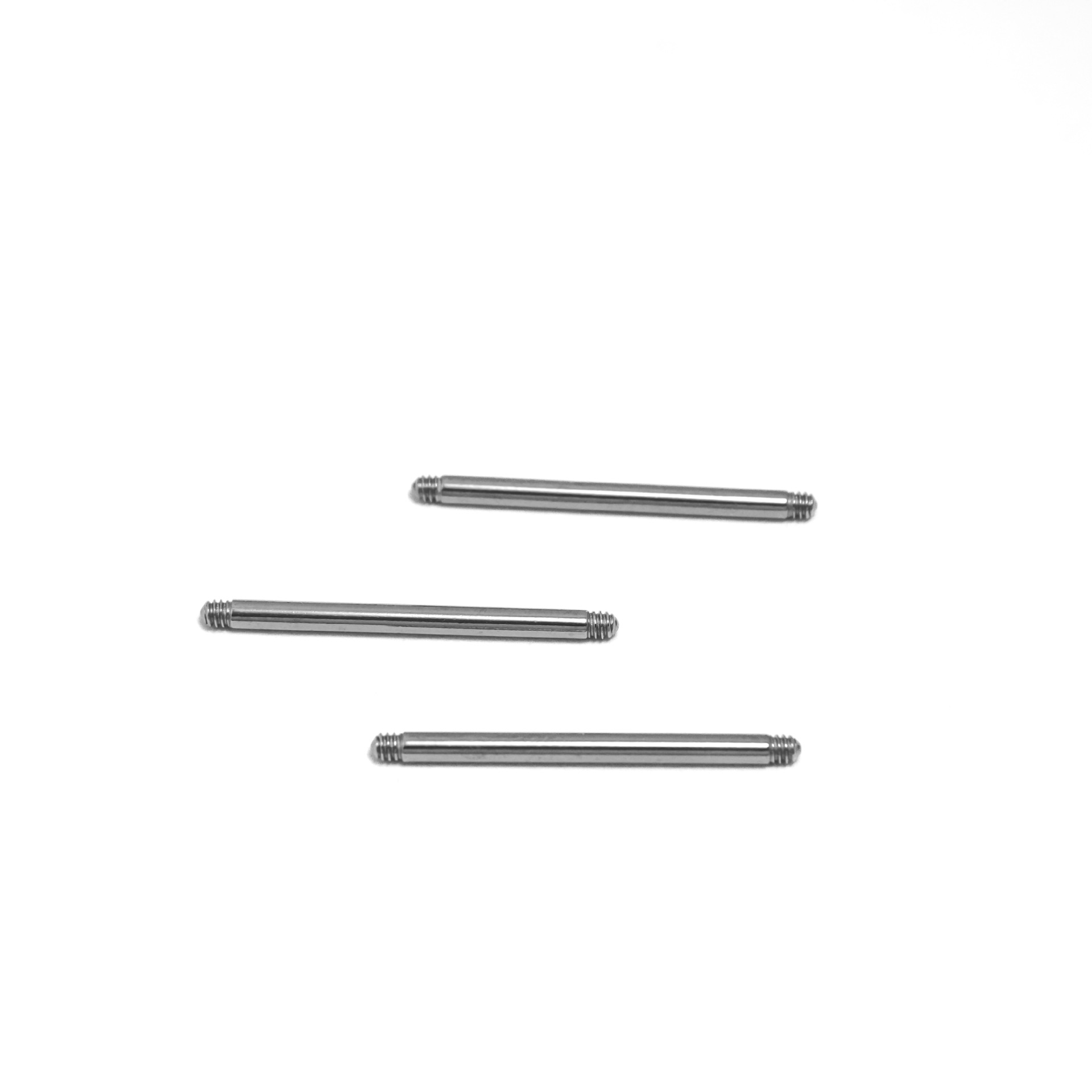 Piercing Jewelry External Threaded Straight Rod Screw Ear Bone Nail Rod Cross-Border Seller Source Factory Goods in Stock Direct Delivery