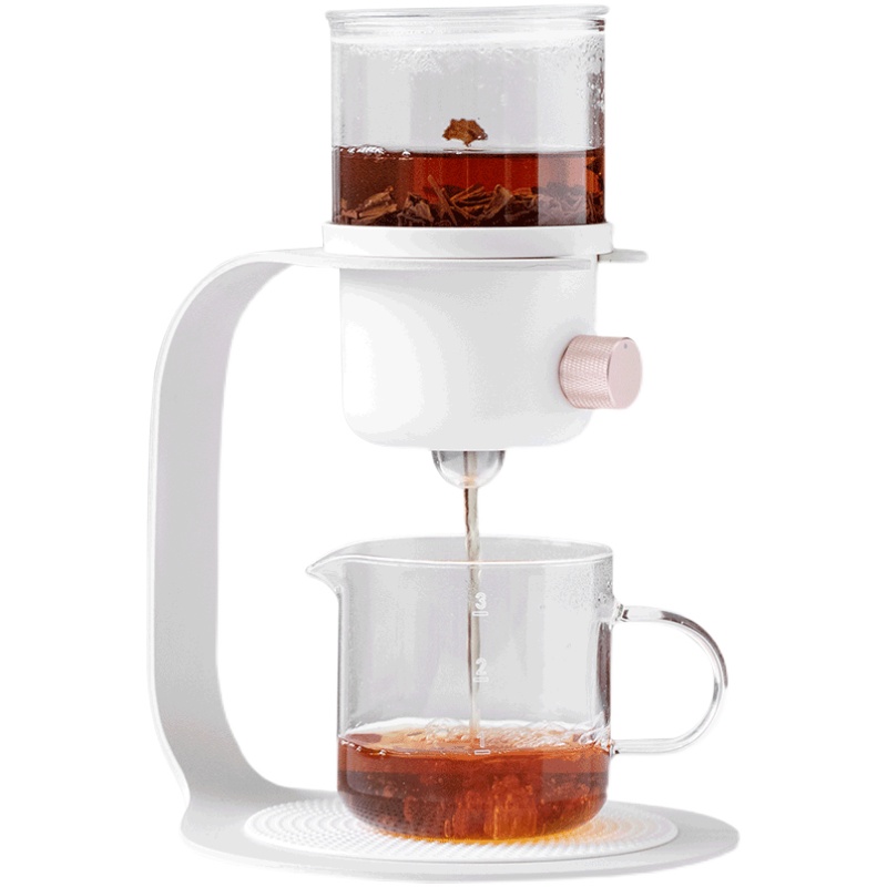 Imperial Zhendian Mini Small Coffee Teapot Tea Set Lazy Tea Brewing Semi-Automatic Tea Water Separation Elegant Cup