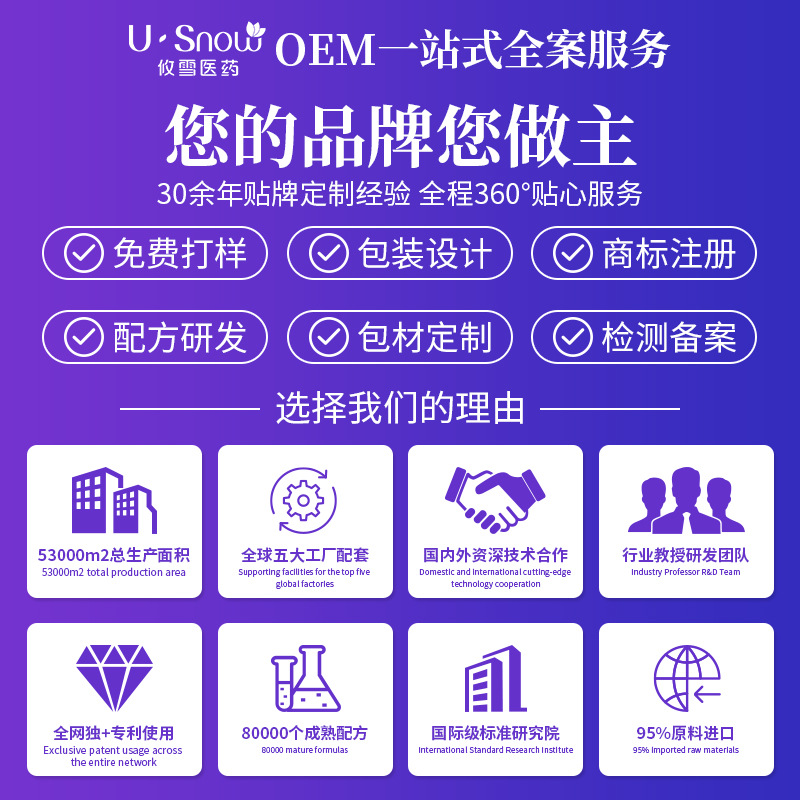 One-Second Makeup-Free Cream, Anti-Wrinkle, Non-Stuck Powder, Isolation Primer, Brightening Concealer, Skin Care Products, Oem Customization