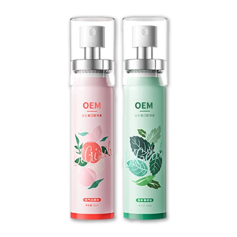 Oem Customized Probiotic Oral Spray, Portable Long-Lasting Fragrance Dating Artifact Breath Freshener
