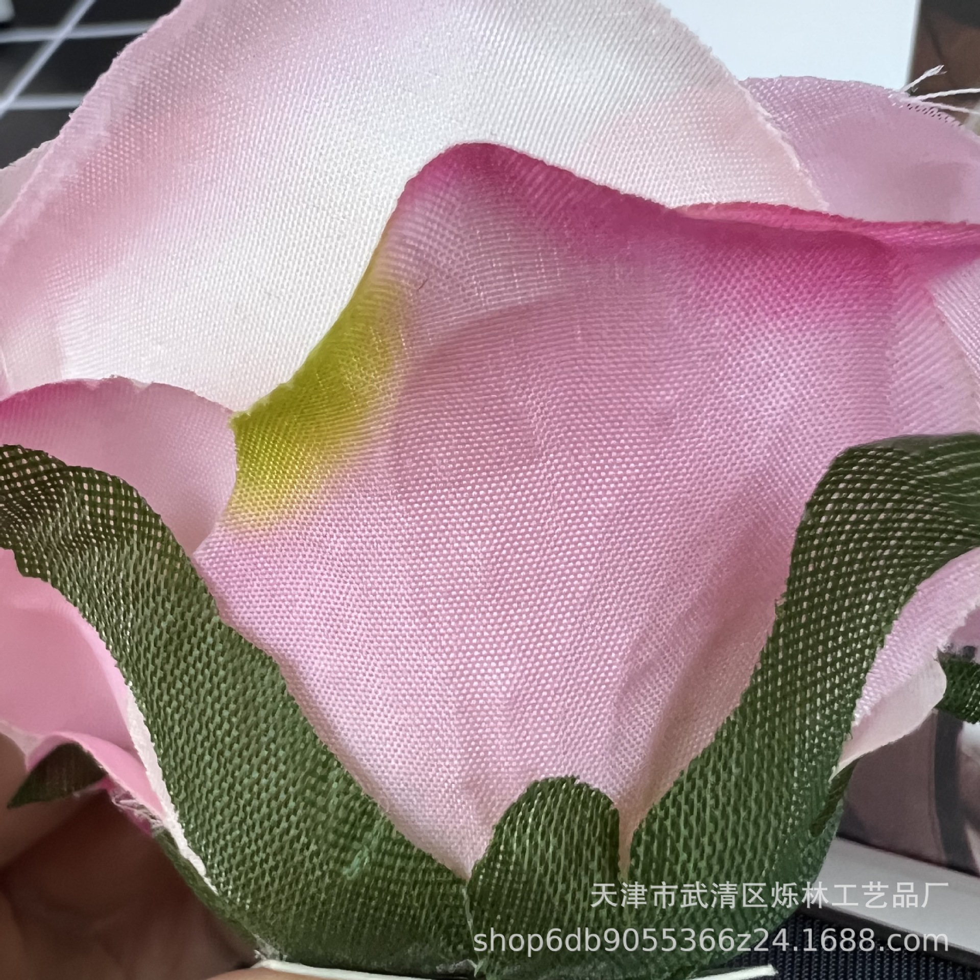 Artificial rose flower head flower DIY artificial flower silk flower wedding corsage hair accessories decorative painting curling angle Rose