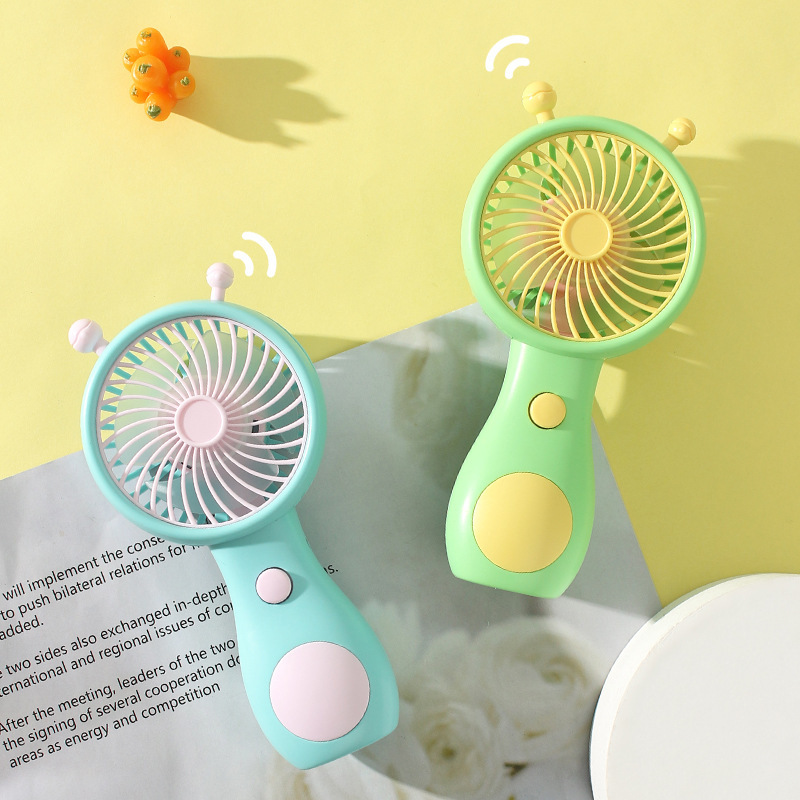 Handheld Snail Small Fan USB Charging Portable Small Fan Cute Fun Cartoon Snail Handheld Fan