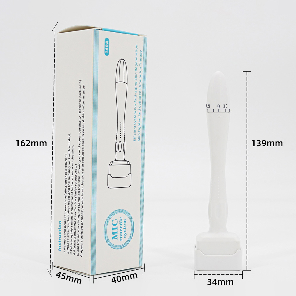 140 needle stamp microneedle adjustable needle rectangular stamp needle stamp scalp hair minoxidil medicine