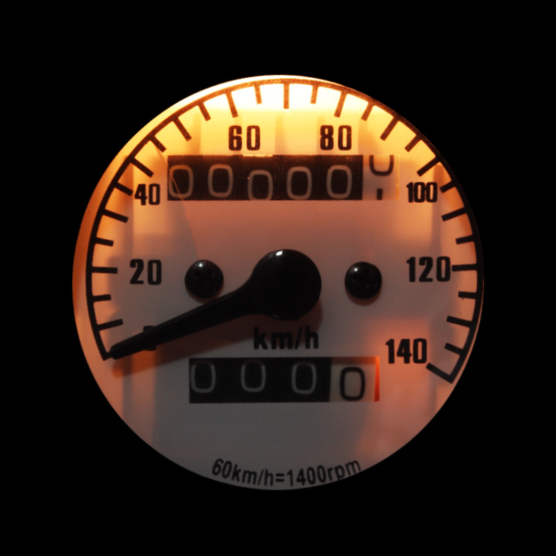 Factory direct motorcycle modified pointer odometer kilometers meter speedometer time speed meter