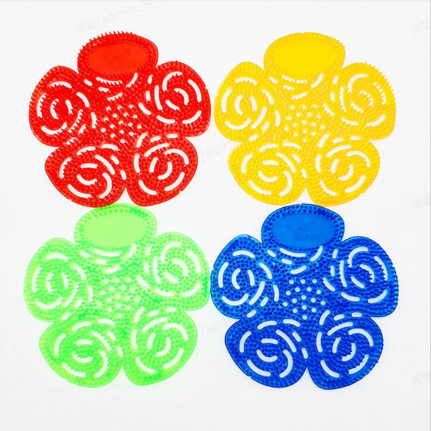 Qingdaowang Men's Urine Deodorant Tablets Toilet Urinal Filter Cleaning Block Plum Blossom Urinal Tablets Random Color