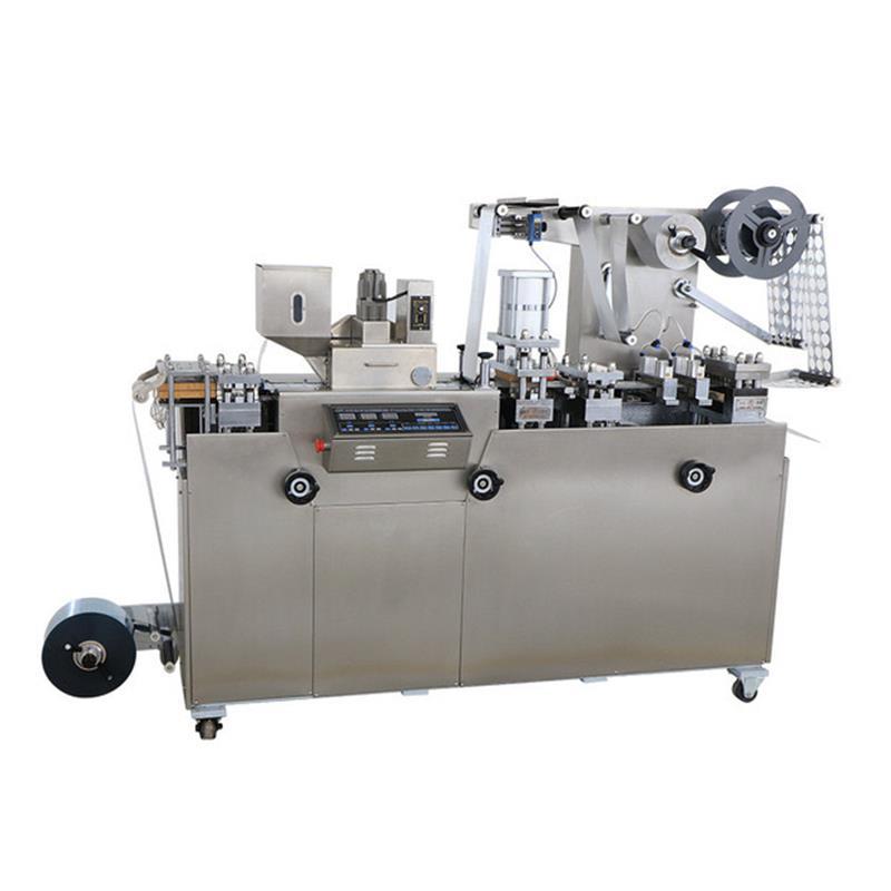 Fully Automatic Aluminum-Plastic Flat Packaging Machine Capsule Tablet Candy Pressing Machine Guangzhou Large Honey Pill Blister Packaging Machine