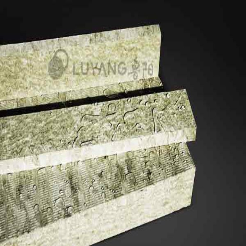 Luyang roof rock wool board fire repellent water insulation insulation dust-free workshop sound insulation purification board
