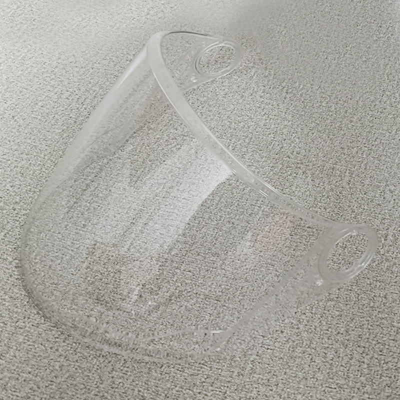 Snap-On Electric Battery Car Helmet Lens Sunshade and Sun Protection Universal Safety Helmet Front Windshield Glass Anti-Fog Mask