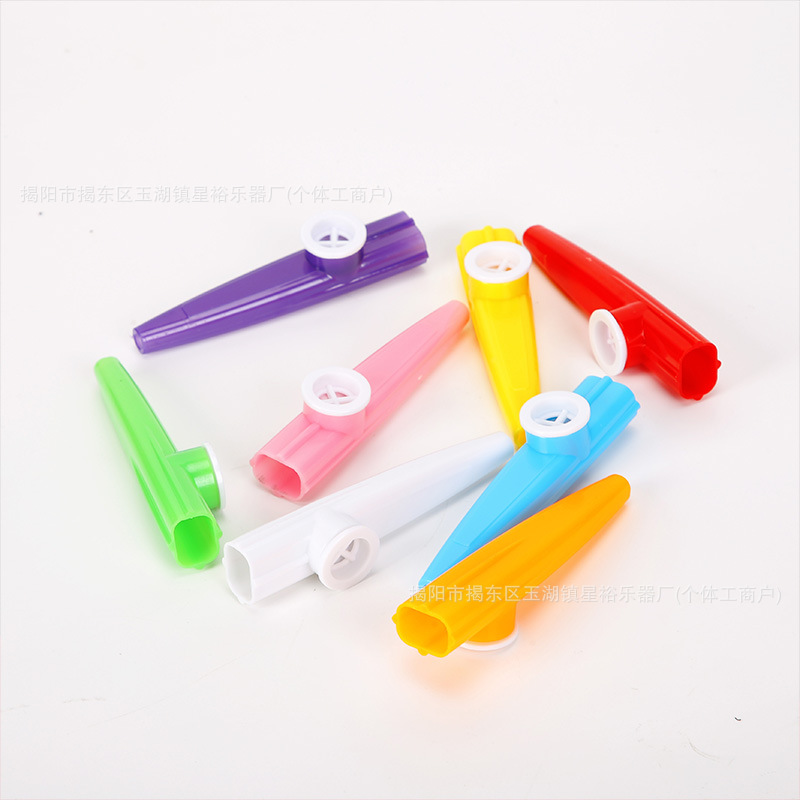 Plastic Kazoo Orff Percussion Instrument Kidsren's Kazoo Accompaniment Kindergarten Early Education Toy Flute