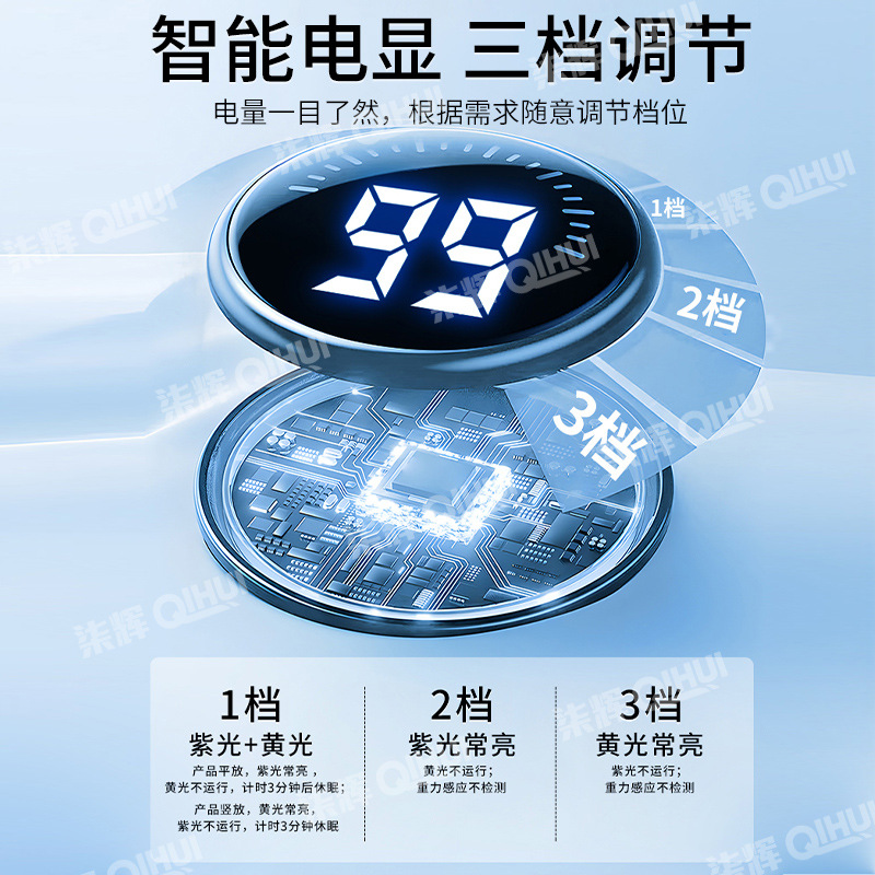 Ultraviolet Toilet Disinfector Lamp Hotel Household Toilet Sterilizer Intelligent Toilet Sterilizer