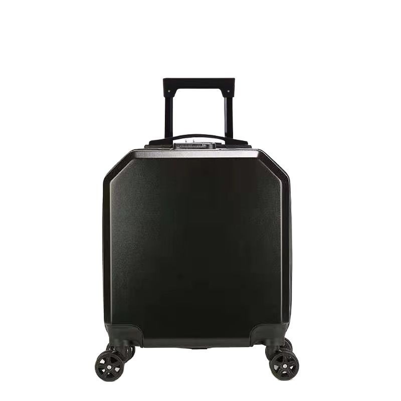 18inch Frosted Trolley Case with Printable Pictures, Logo, Text and Password Lock, Small Portable Suitcase for Kidsren