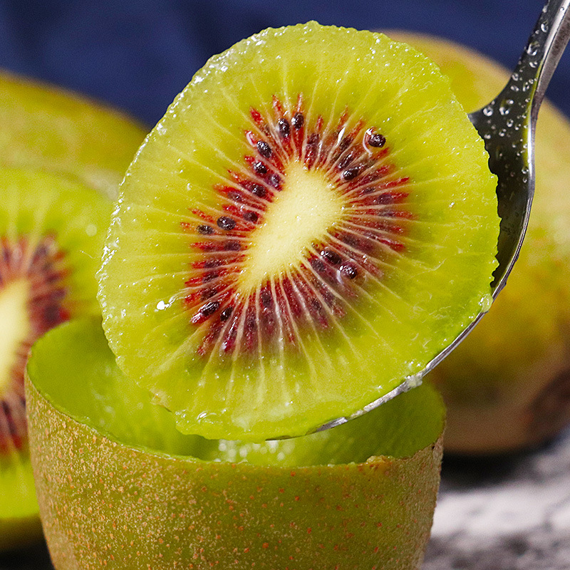 Sichuan Pujiang Red Heart Kiwi Fruit Fresh Fruit Kiwi Fruit Free Shipping Whole Box Gift Box Direct from the Origin 30 Large Fruit